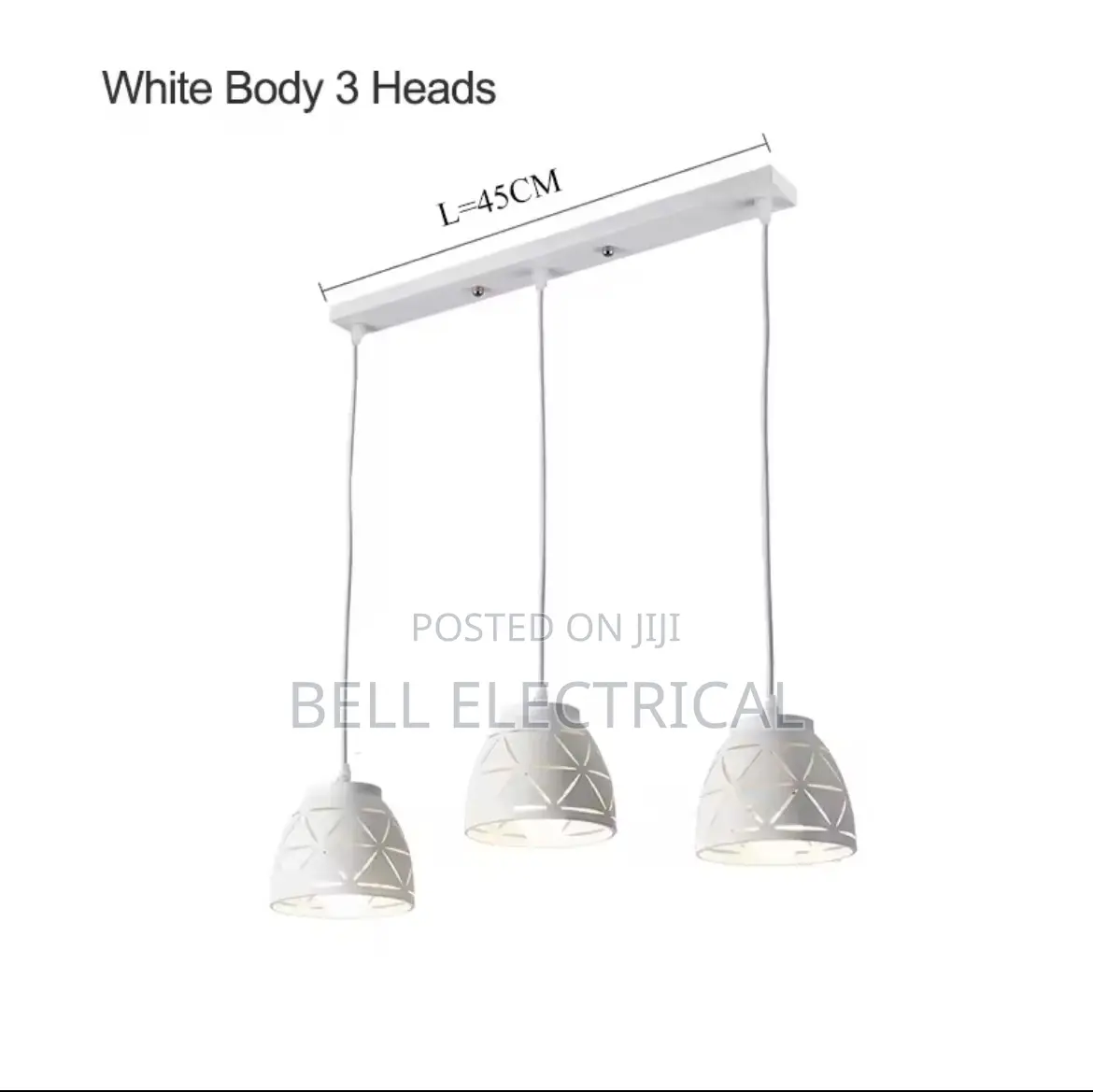 5, 4 or 3 Heads Black White Housing Led Ceiling