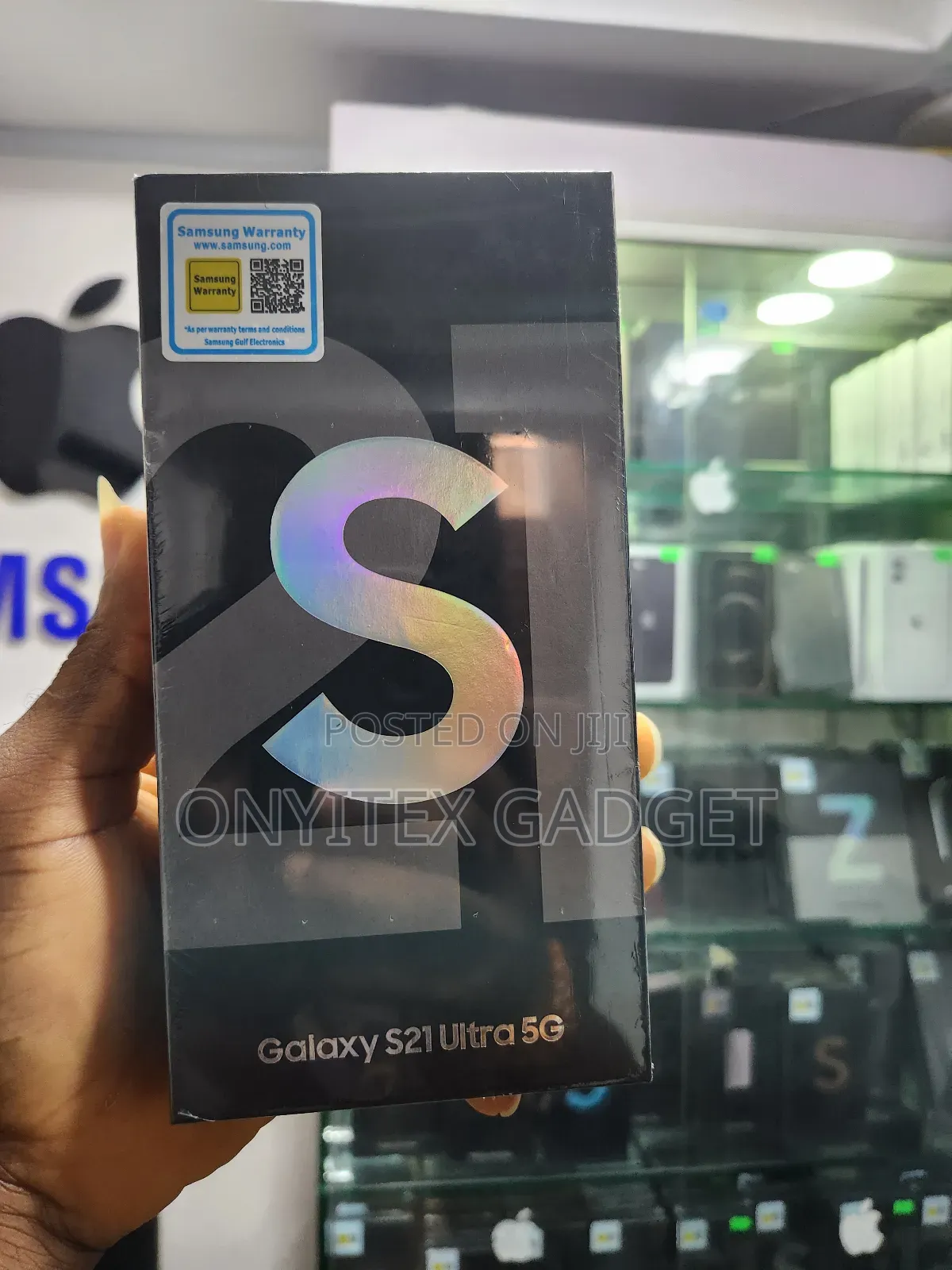 New Samsung Galaxy S21 Ultra 5G 128 GB Silver