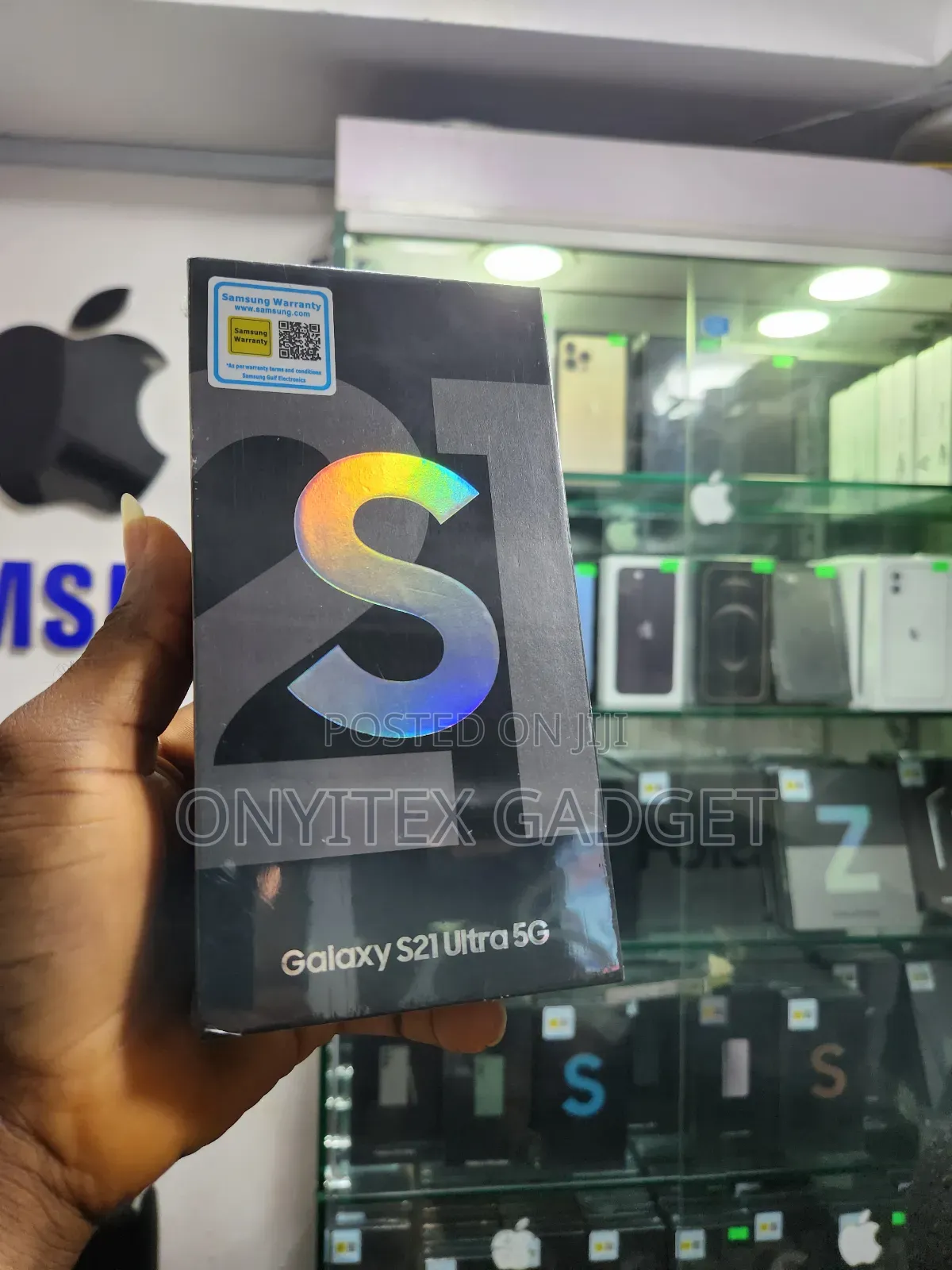 New Samsung Galaxy S21 Ultra 5G 128 GB Silver
