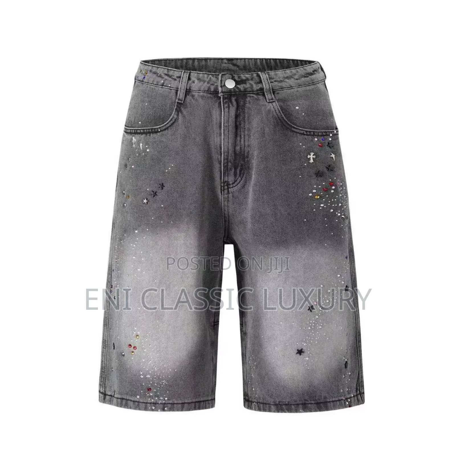 Premium Quality Luxury Cargo Jean Short Well Branded Package