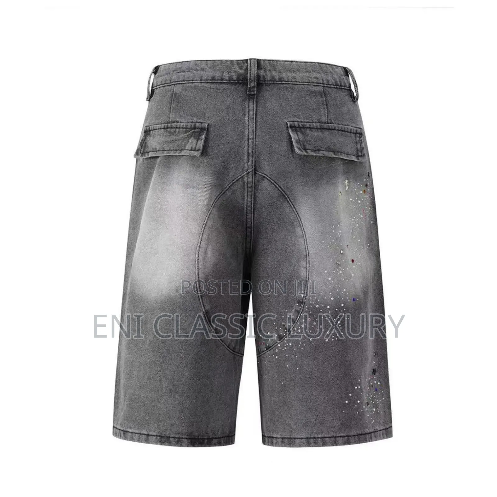 Premium Quality Luxury Cargo Jean Short Well Branded Package