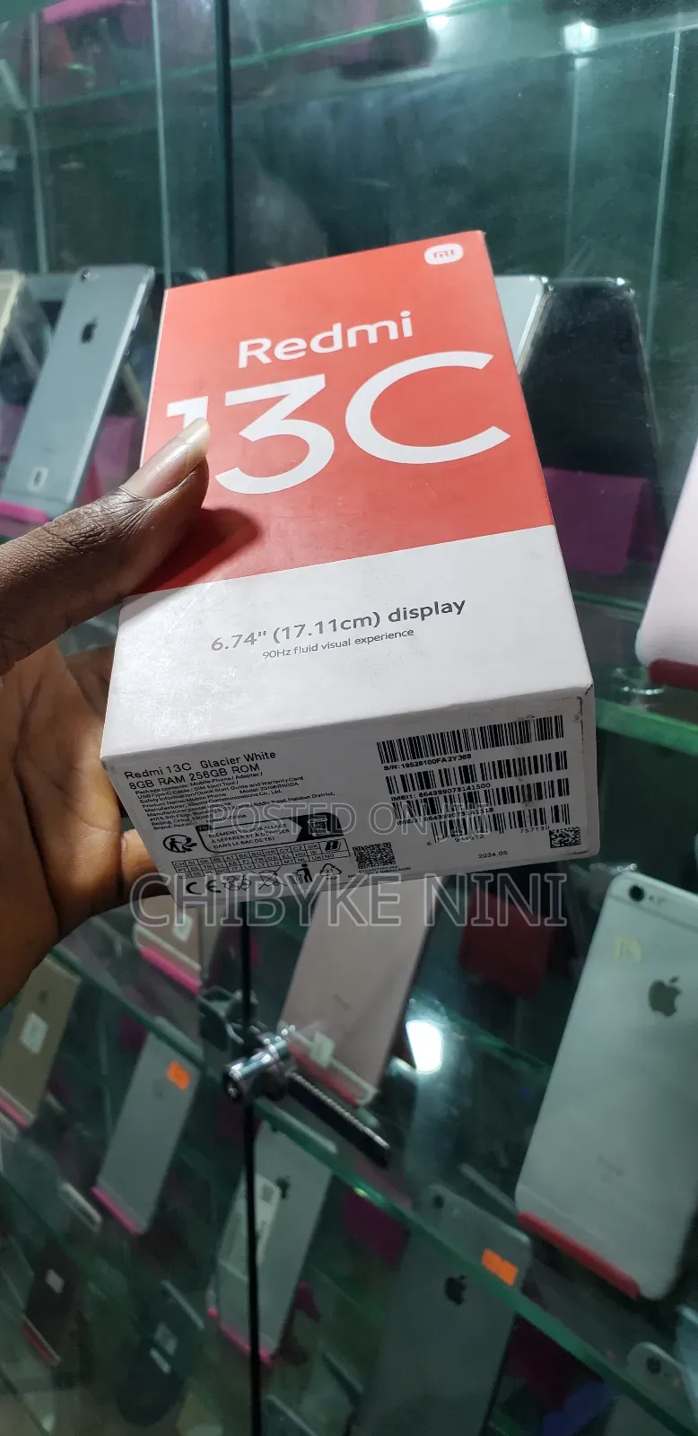 New Xiaomi Redmi 13C 256 GB Black