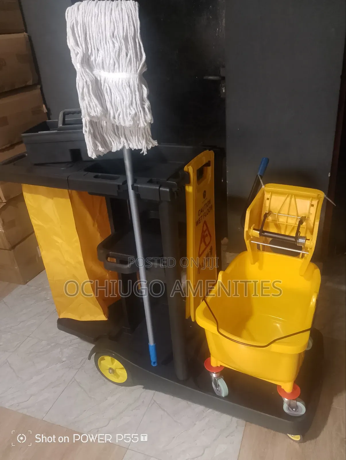 Janitor Cleaning Cart (Hotel, Industry, Officer, Apartment)