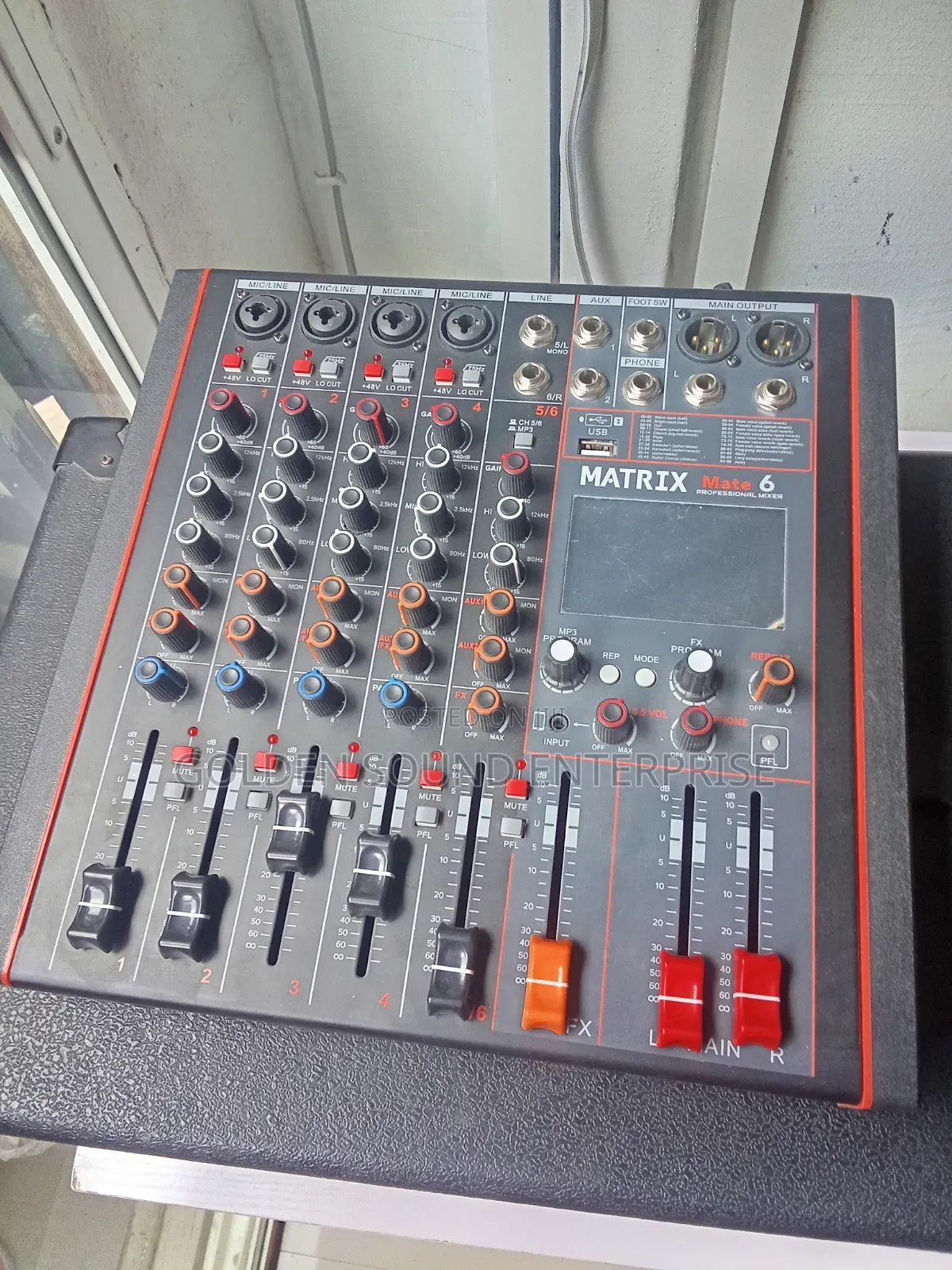 Professional Matrix Mixers Mate 6 Channels
