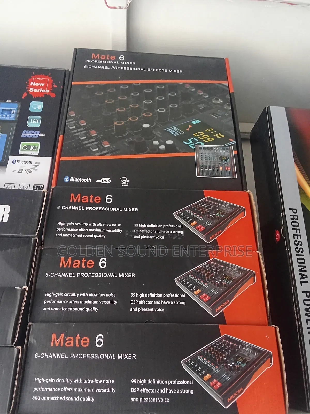 Professional Matrix Mixers Mate 6 Channels