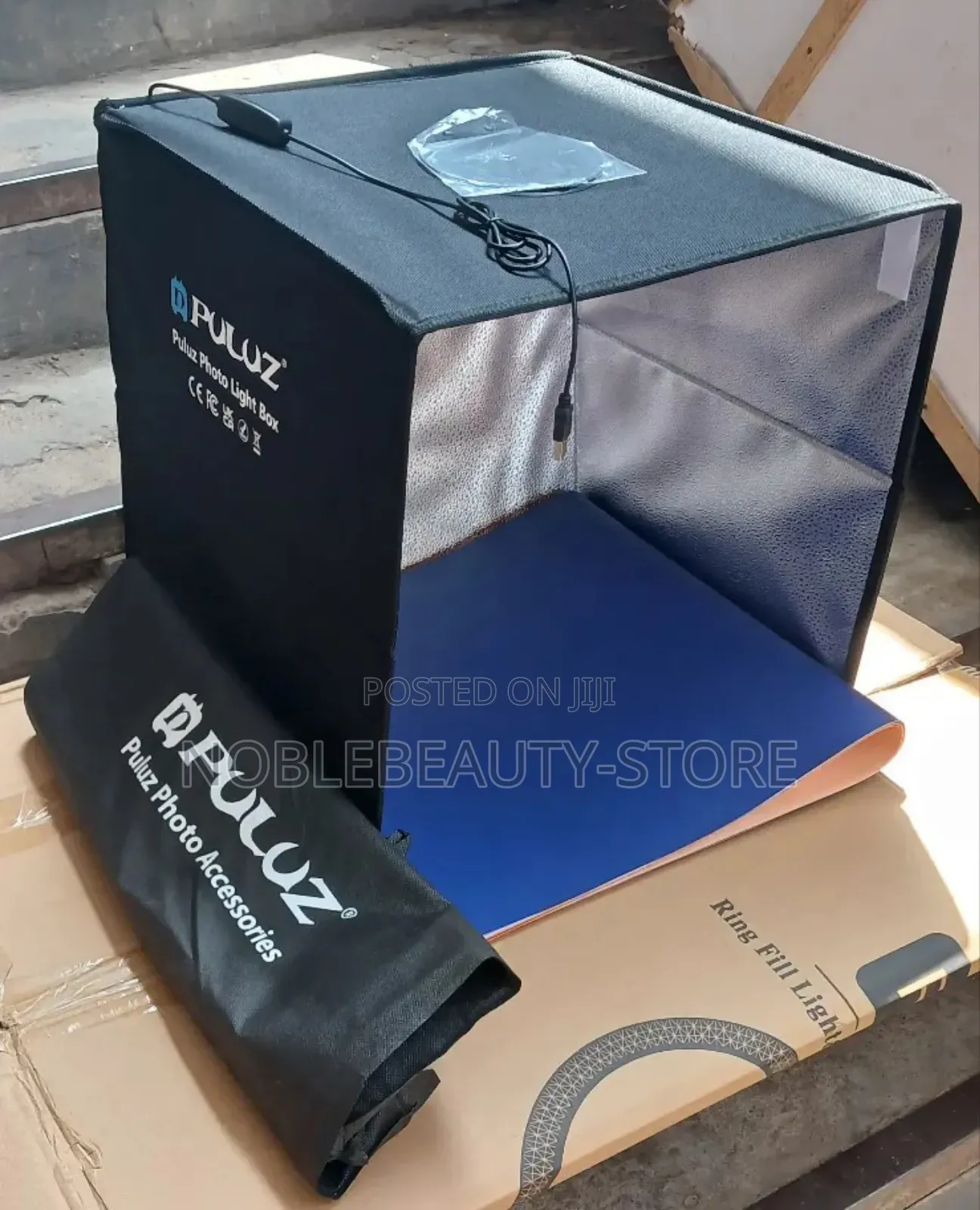 Puluz Photo Light Box (40cm With 12 Background)