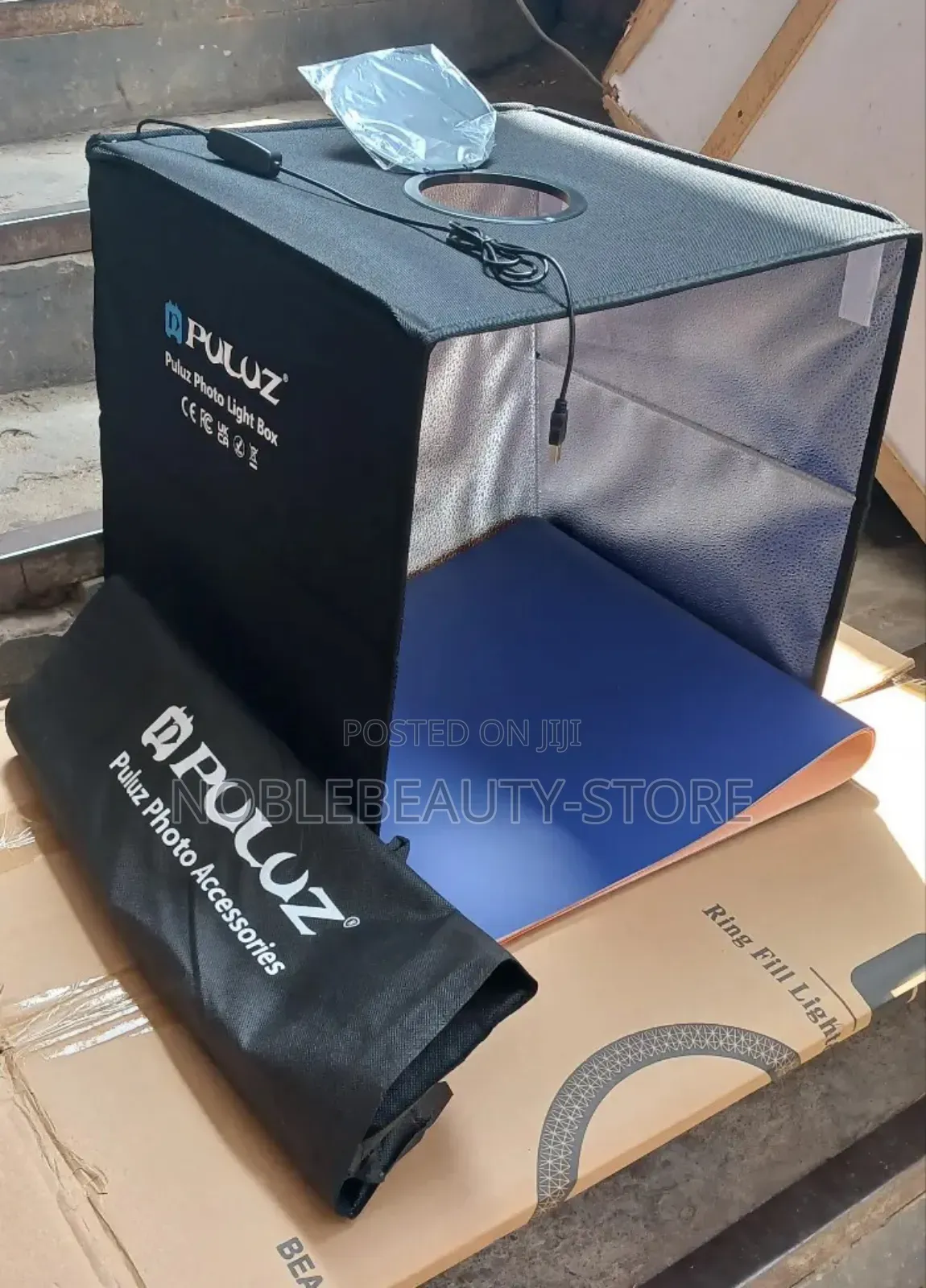Puluz Photo Light Box (40cm With 12 Background)
