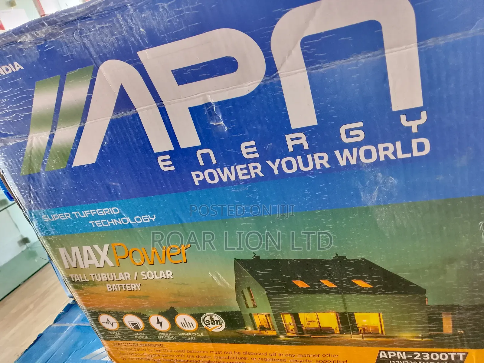 Apn 230ah Tubular Battery