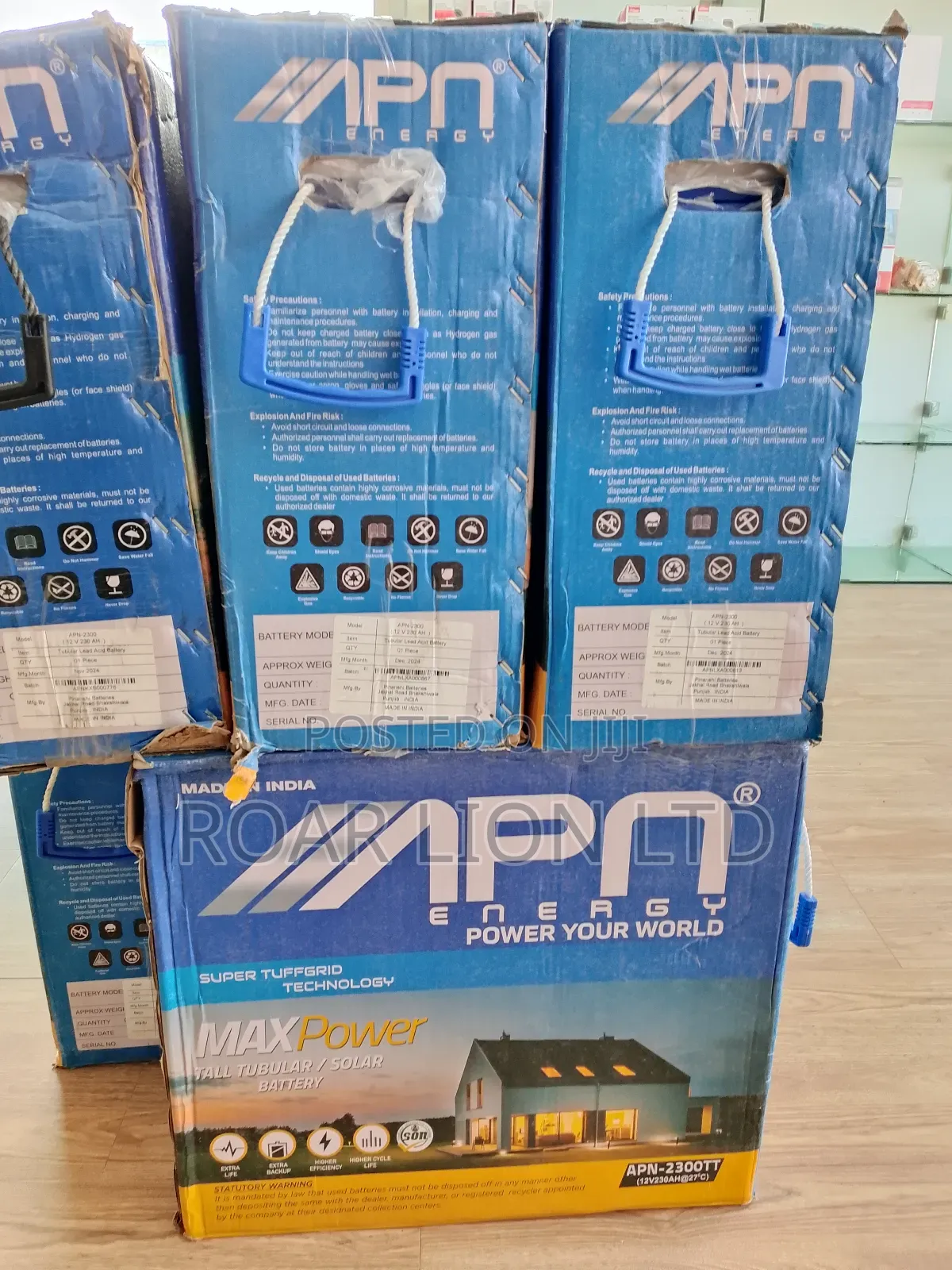 Apn 230ah Tubular Battery