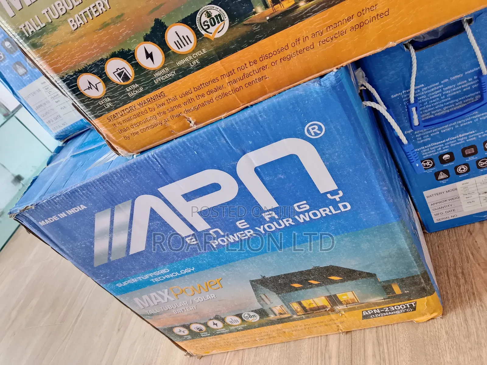 Apn 230ah Tubular Battery