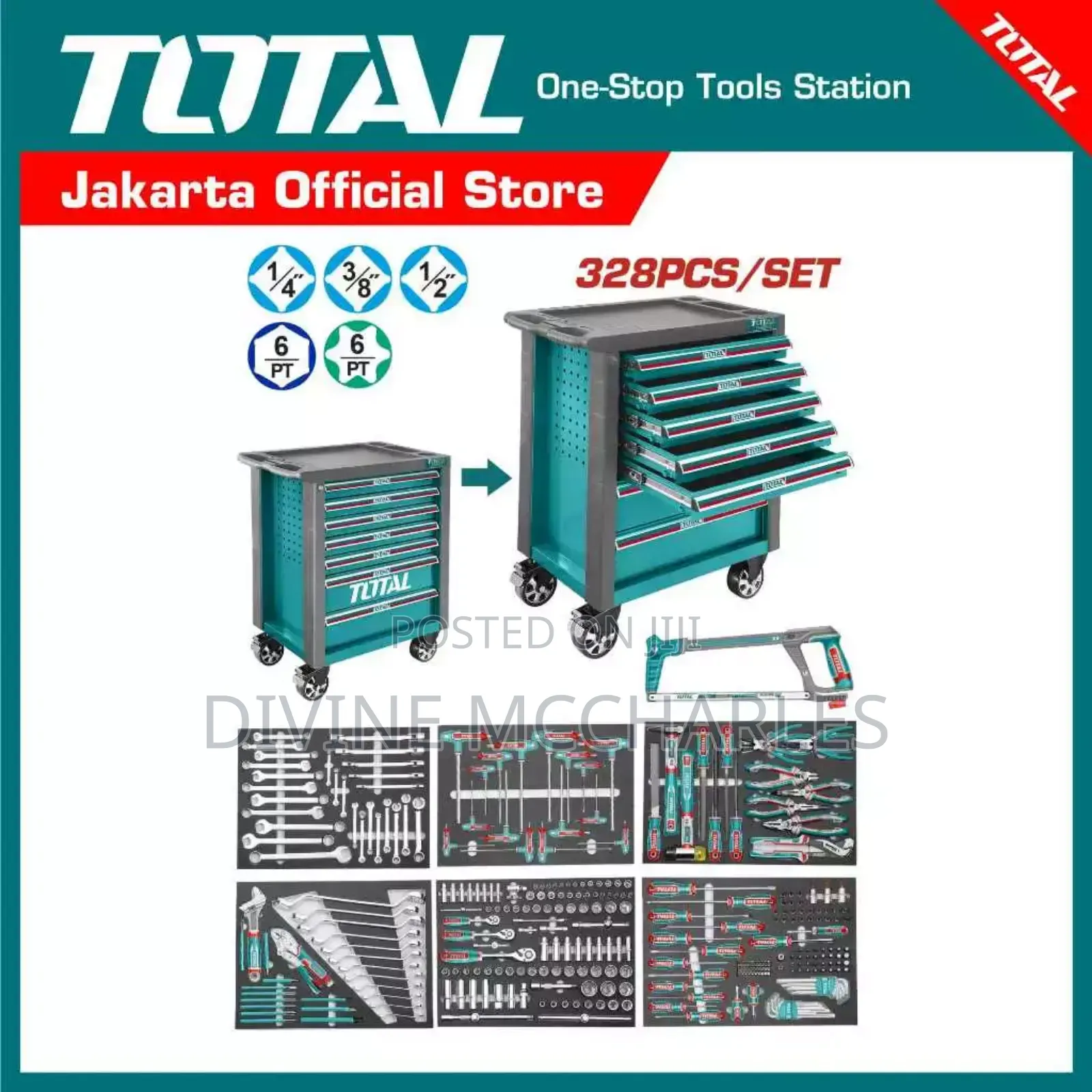 Thptcs73281 328pcs Total Tools Set