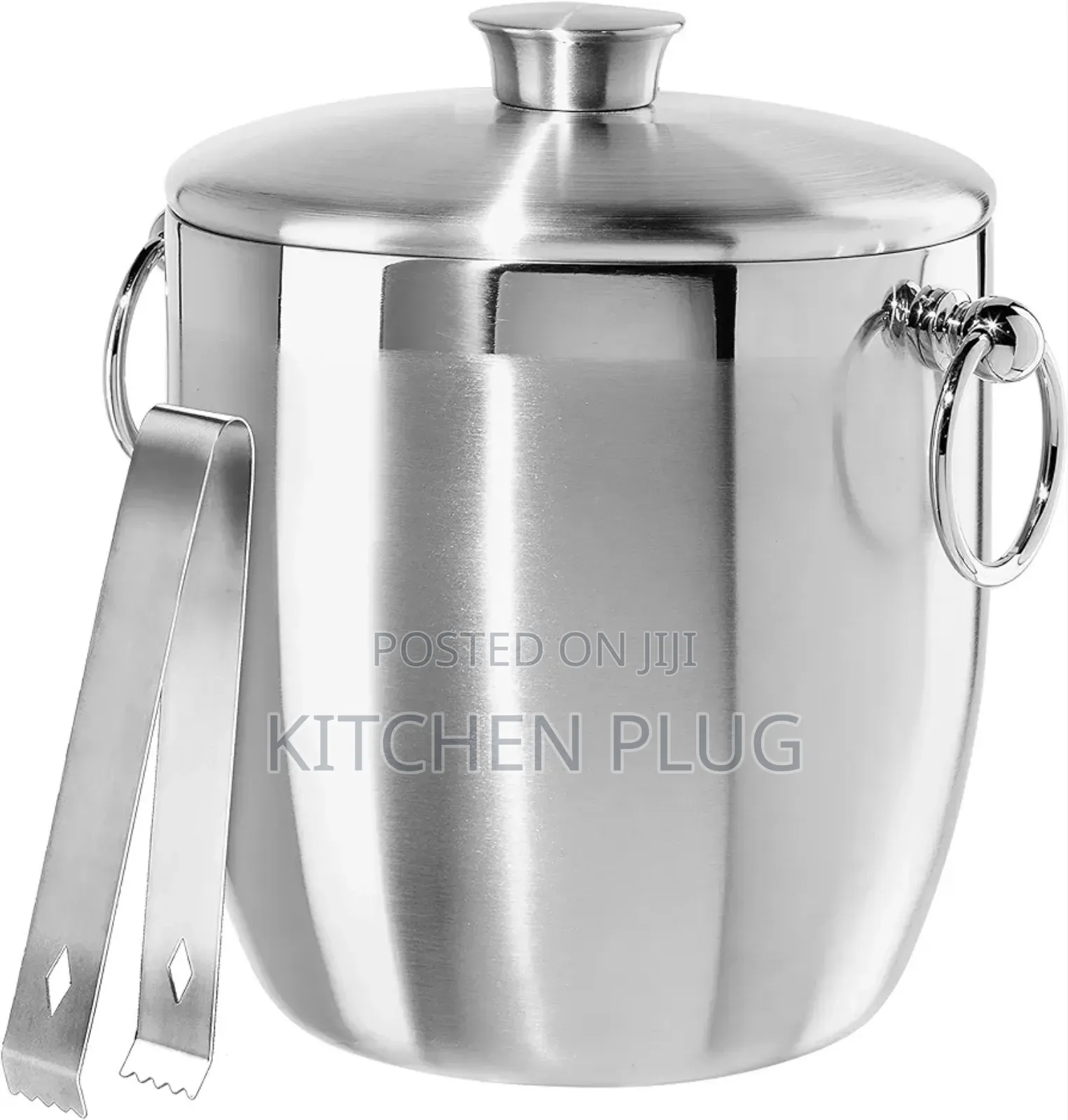 2 Litres Insulated Stainless-Steel Ice Bucket