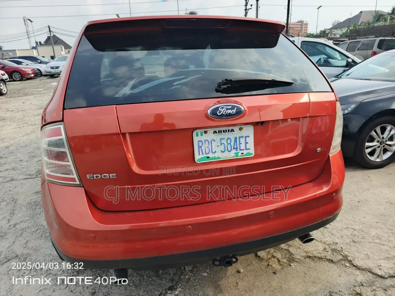 Ford Edge 2008 Orange