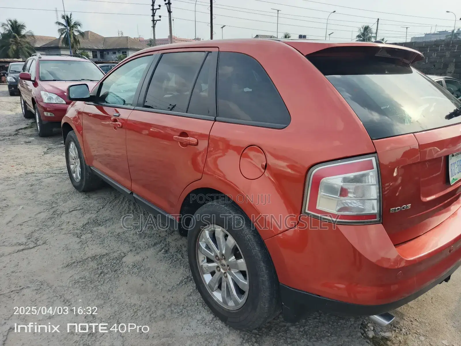Ford Edge Limited 4dr AWD (3.5L 6cyl 6A) 2008 Orange