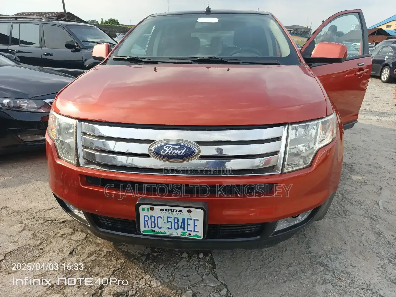 Ford Edge Limited 4dr AWD (3.5L 6cyl 6A) 2008 Orange