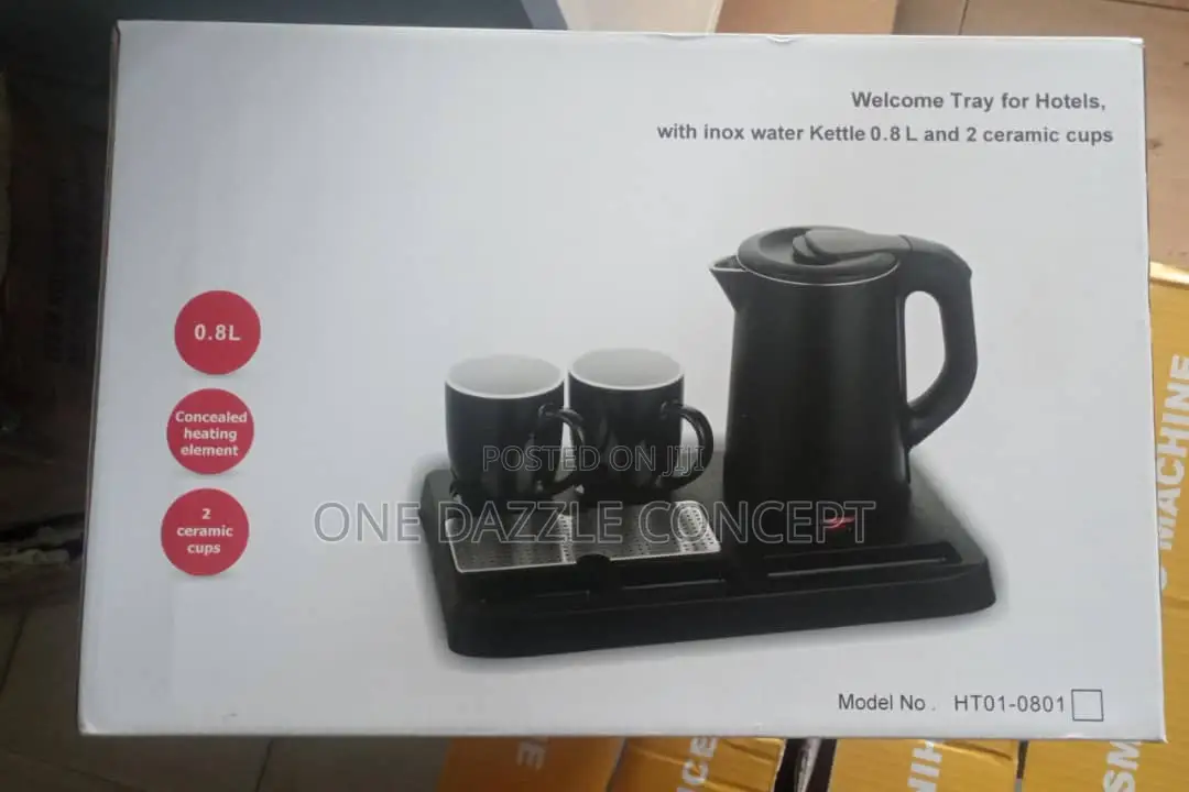 Hotel Jug With Tray And Cup