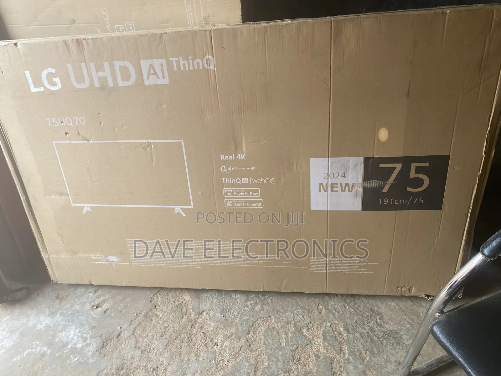 Orignal Lg Framless 75 Inches Smart Tv