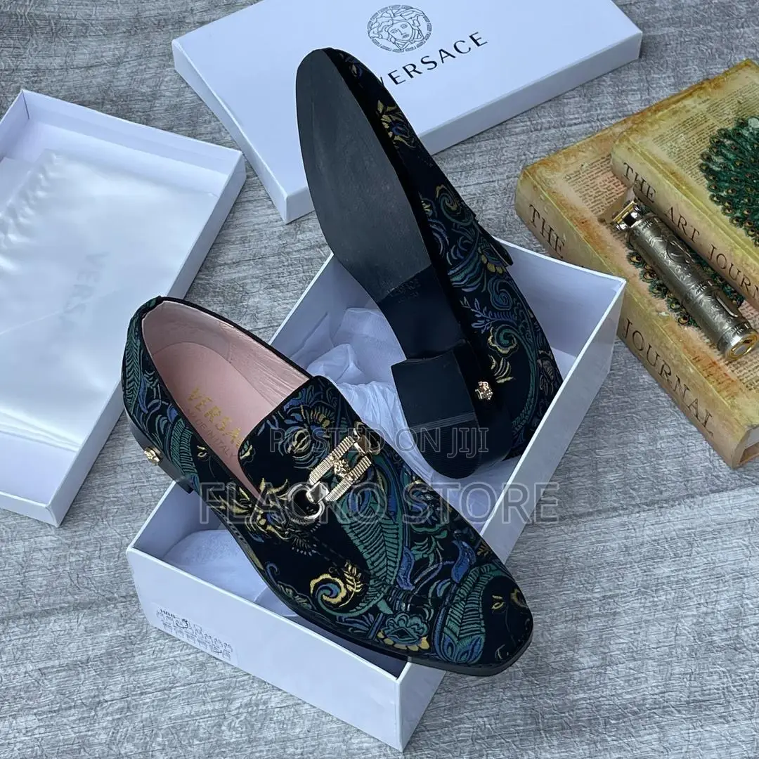 Original Versace Loafers Shoes