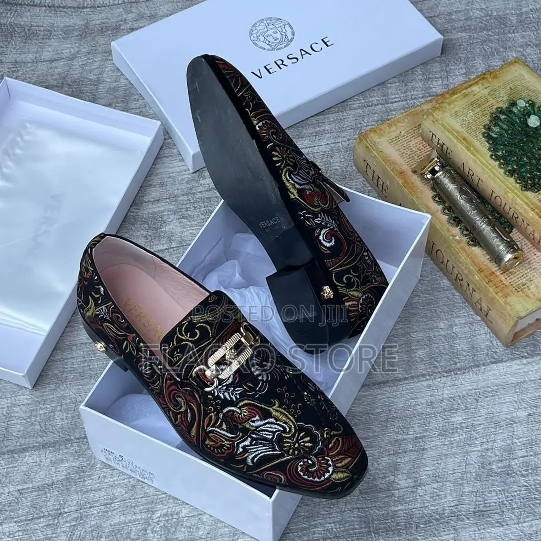Original Versace Loafers Shoes