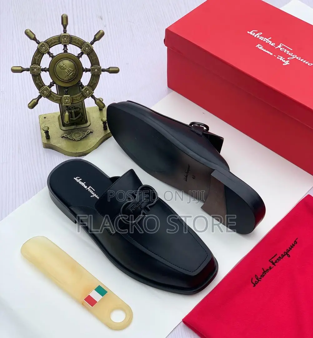 Original Salvatore Ferragamo Half Shoes