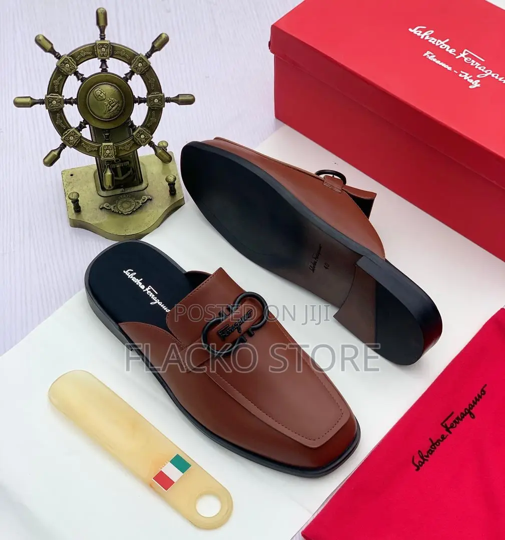 Original Salvatore Ferragamo Half Shoes