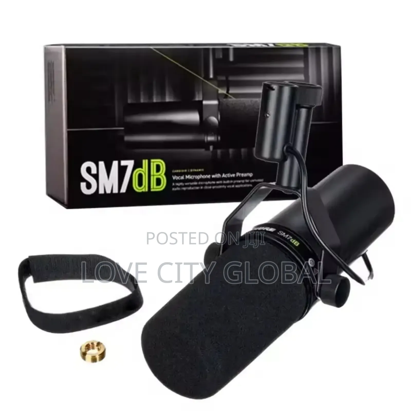 Shure Sm7db Studio Microphone With Preamp Selectable Podcast