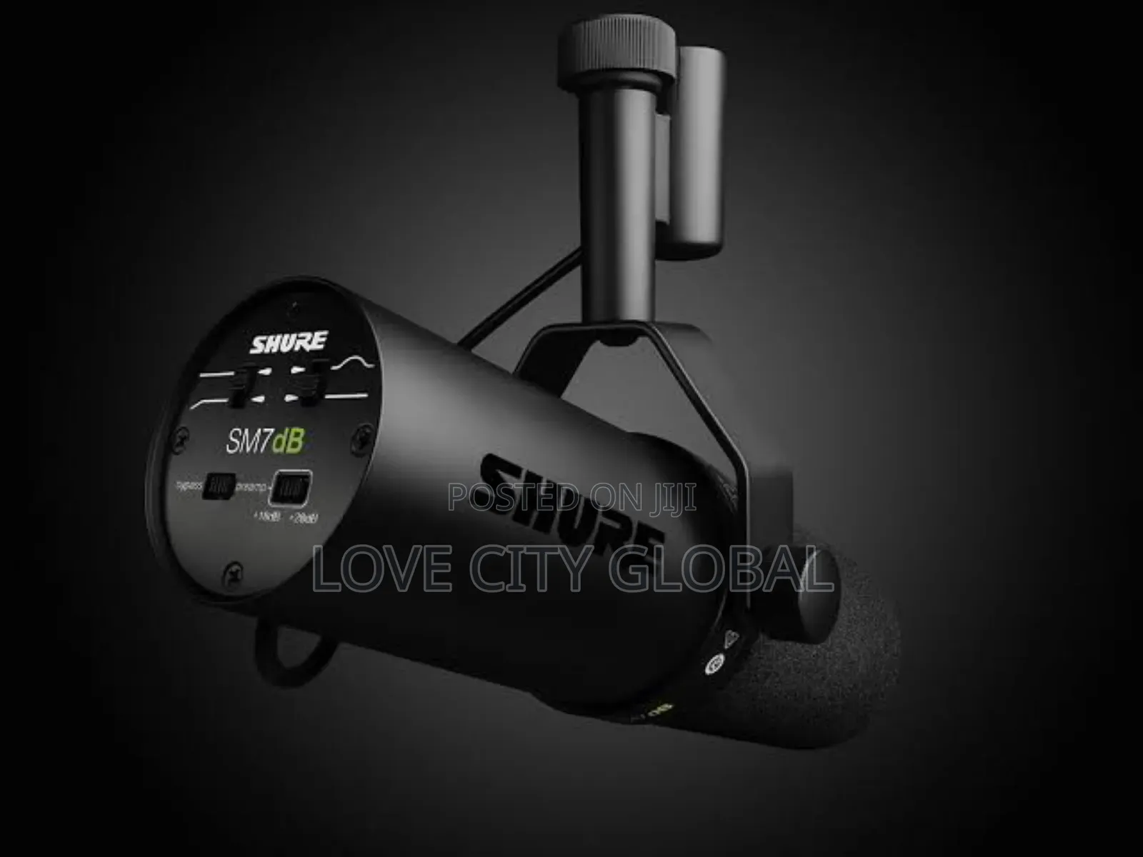 Shure Sm7db Studio Microphone With Preamp Selectable Podcast
