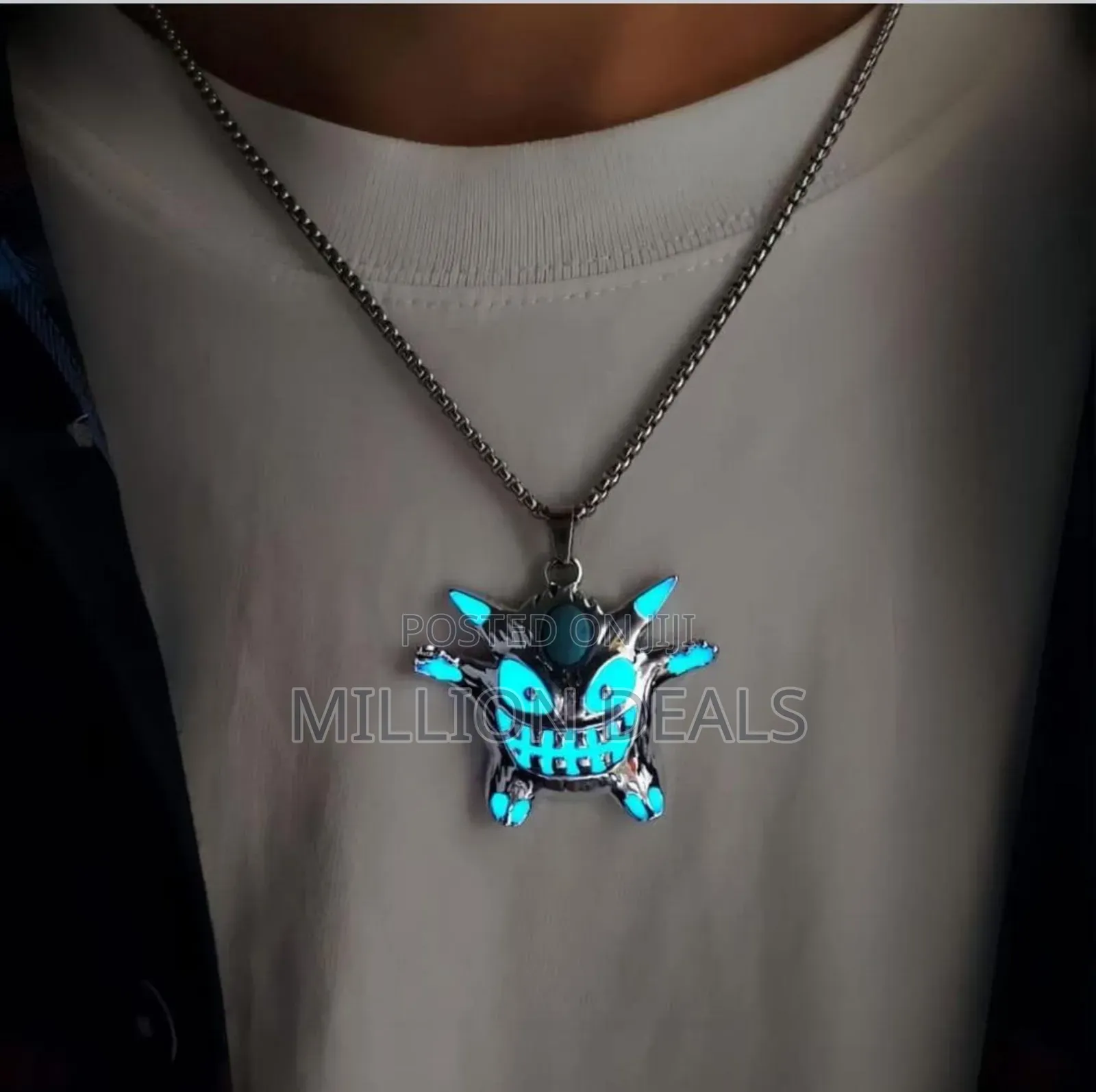 Led Inspires Medusa Fall Men's Punk Neck Piece