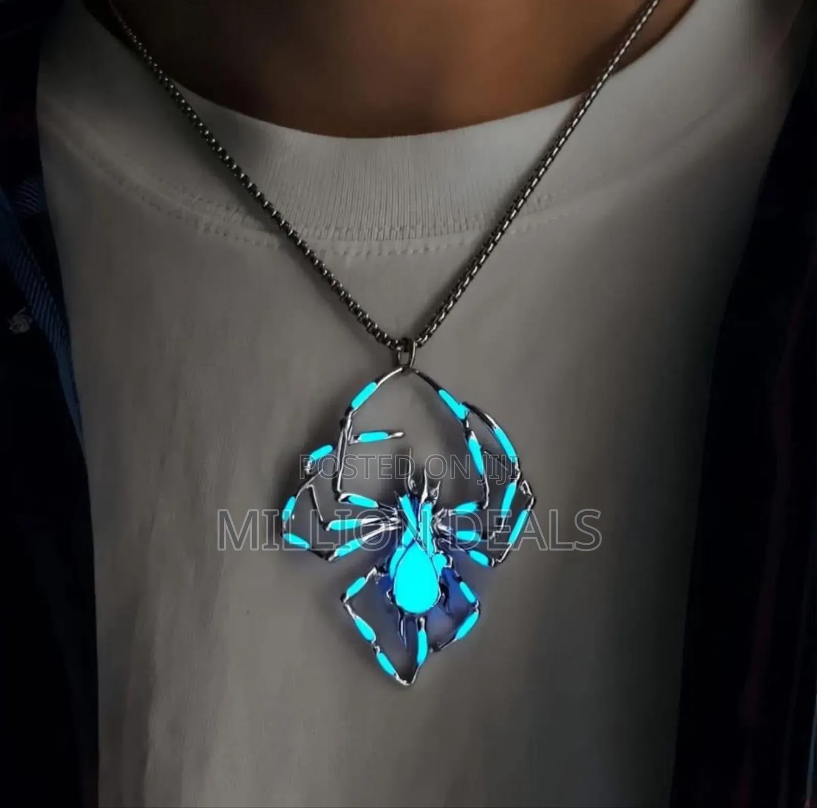 Led Inspires Medusa Fall Men's Punk Neck Piece
