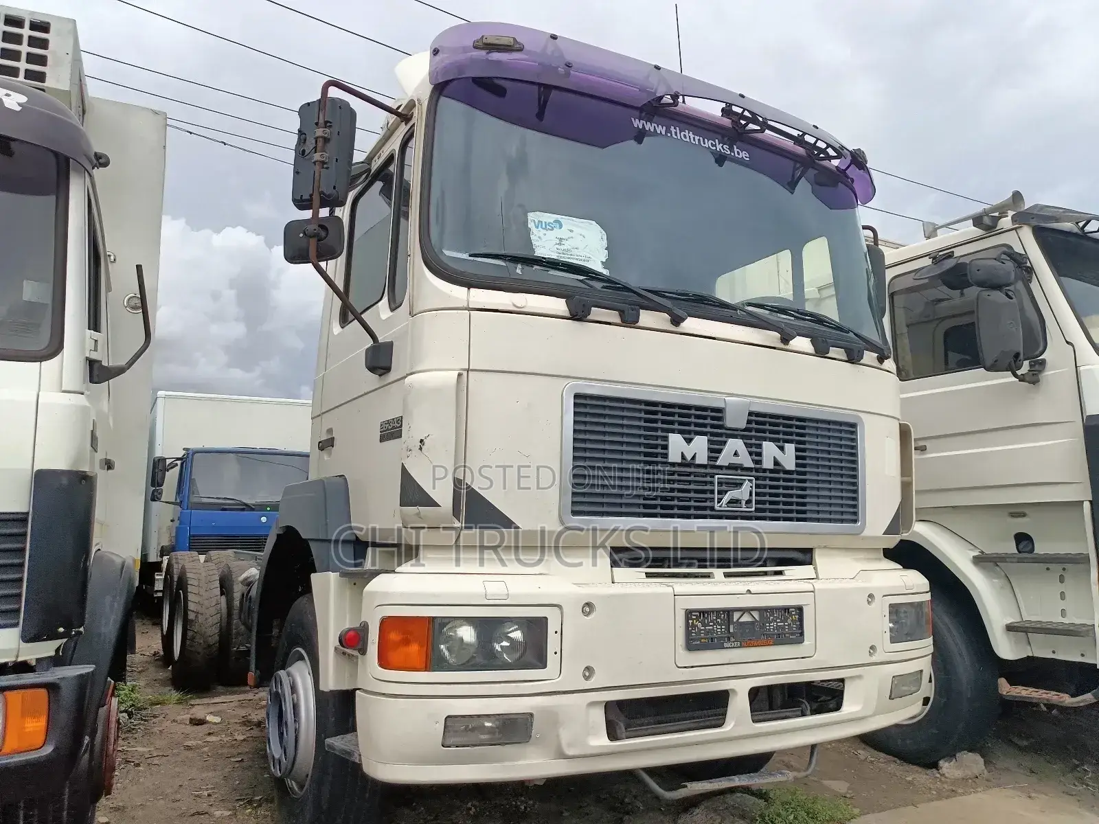 Man 10 Tyres Truck 2004 White