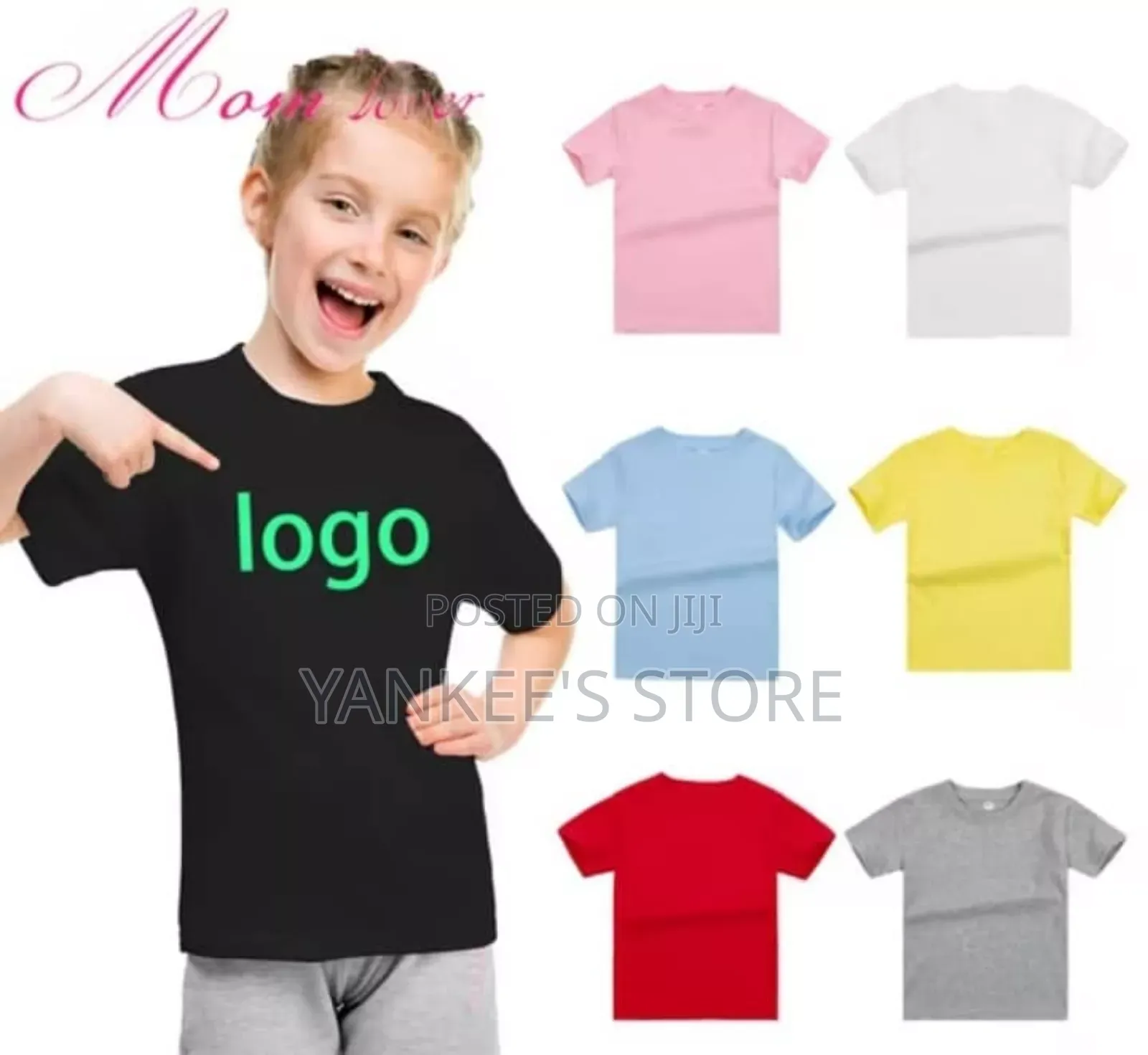 Brand New Kids Plain T-Shirts(All Ages)