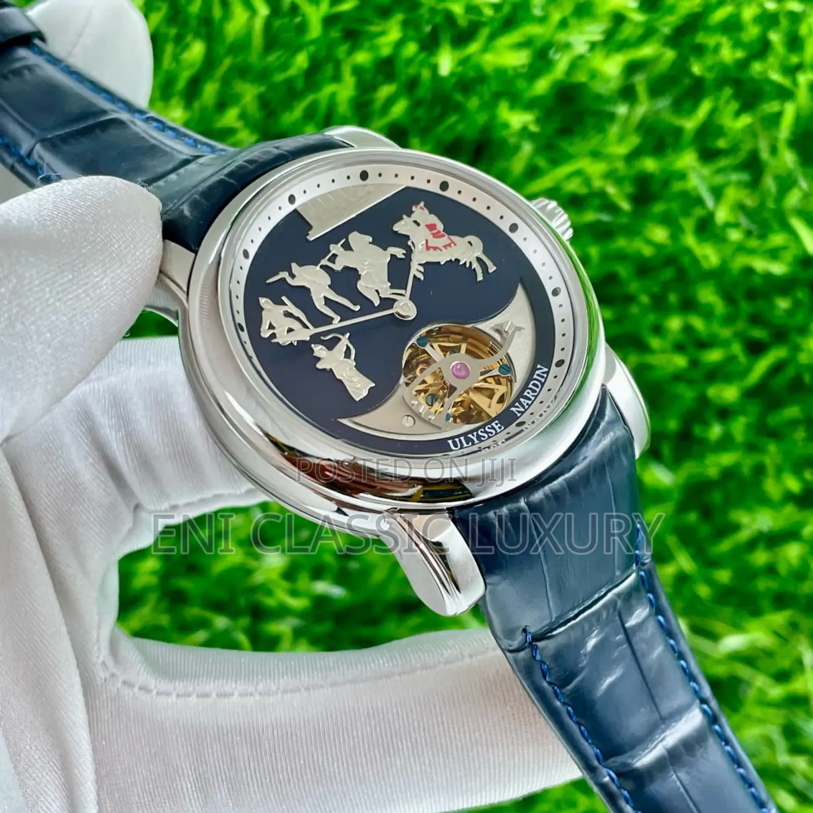 Original Luxury Leather Wristwatches Ulysse Nardin Available