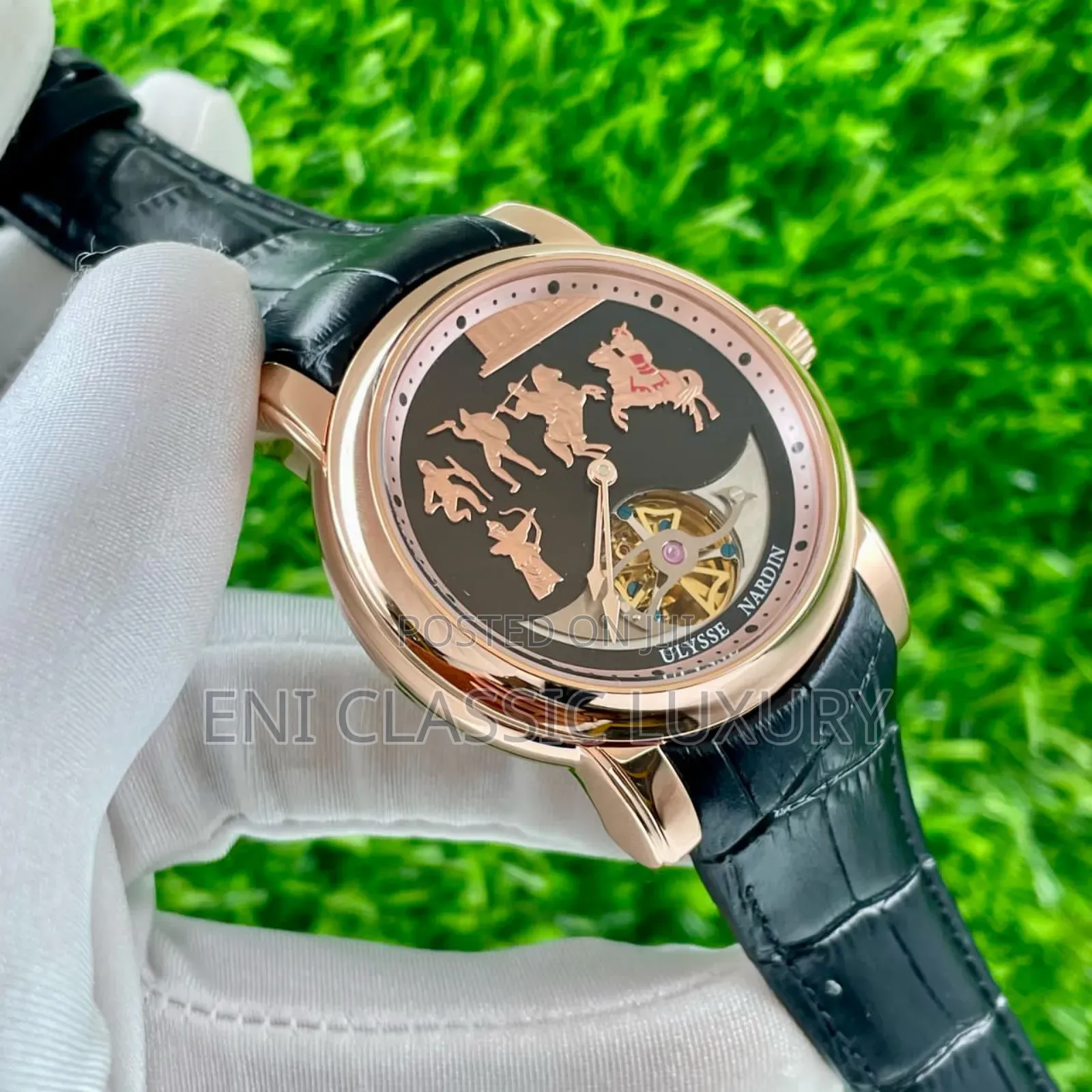Original Luxury Leather Wristwatches Ulysse Nardin Available