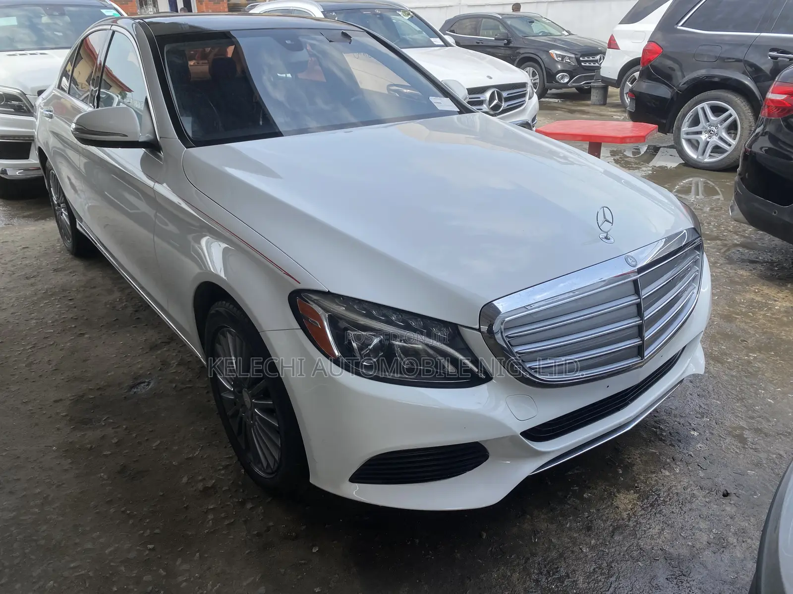 Mercedes-Benz C300 2015 White