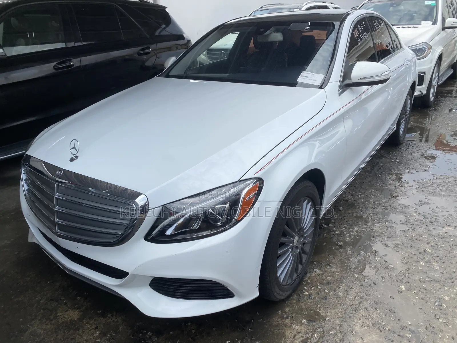 Mercedes-Benz C300 2015 White