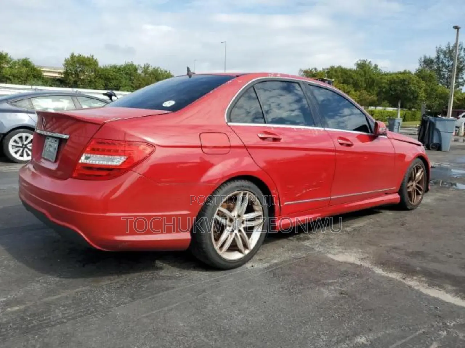Mercedes-Benz C250 2014 Red