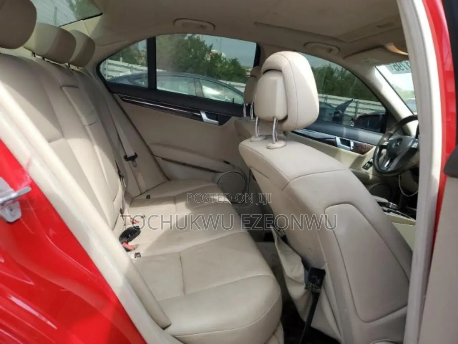 Mercedes-Benz C250 2014 Red