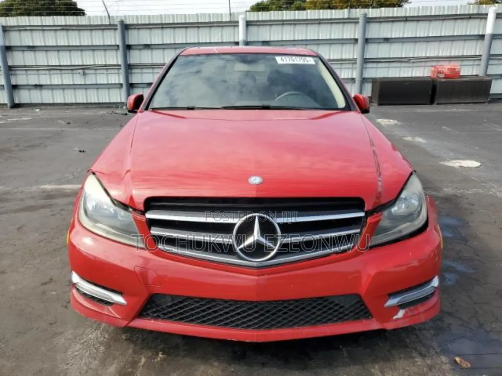 Mercedes-Benz C250 2014 Red