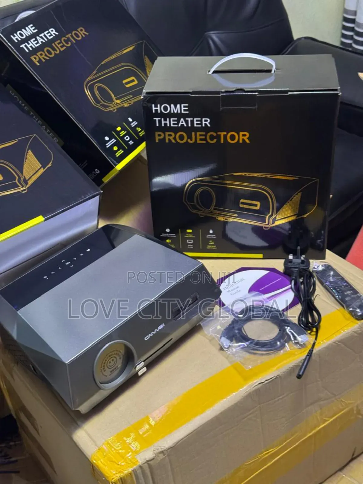 A10q Hd 300" Smart Bt 4/64gb Wifi Home Theatre Projector