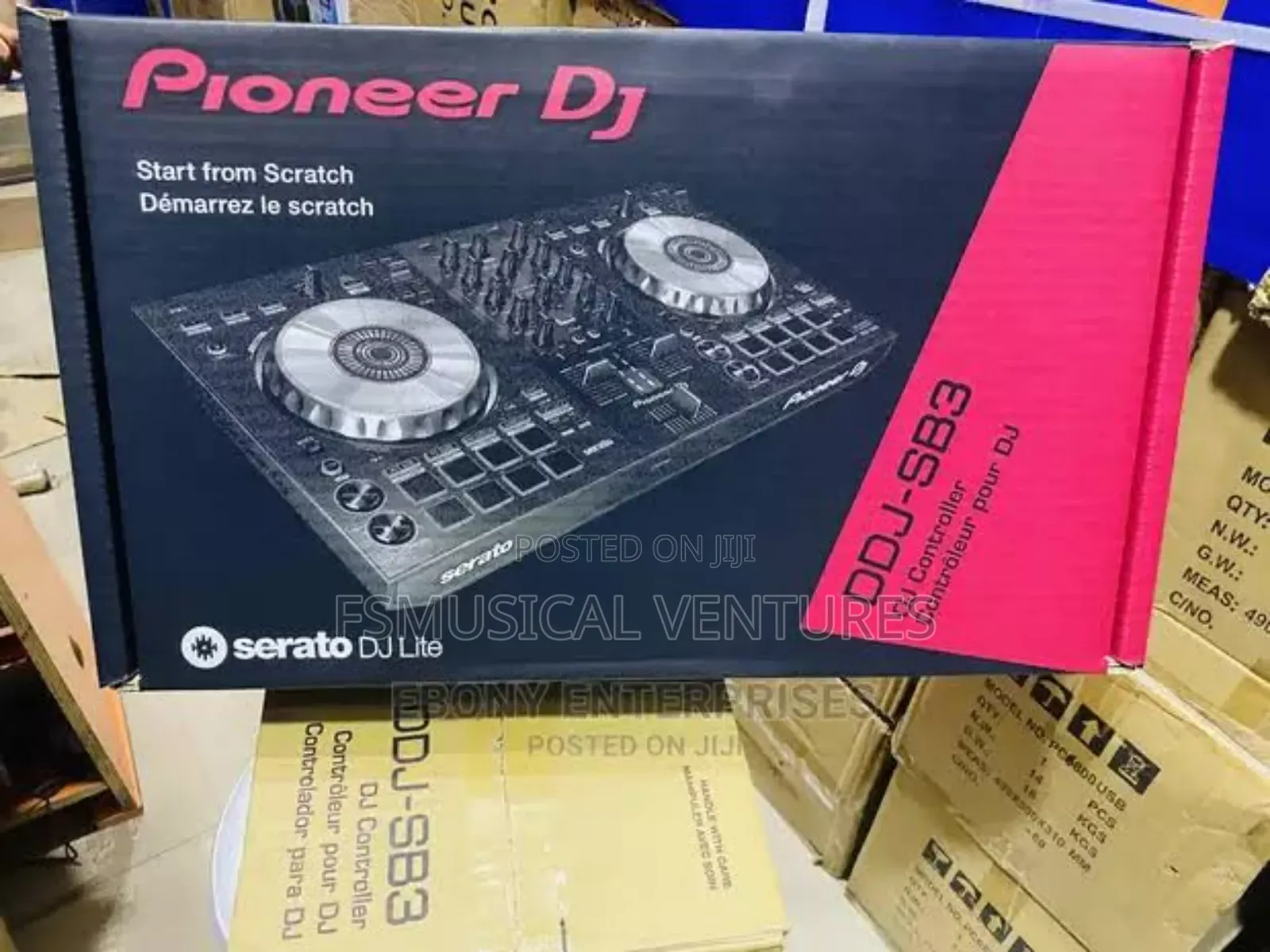 Pioneer DDJ-Sb3 Uk Used Clean 2 Channels Dj Controller for Serato Dj