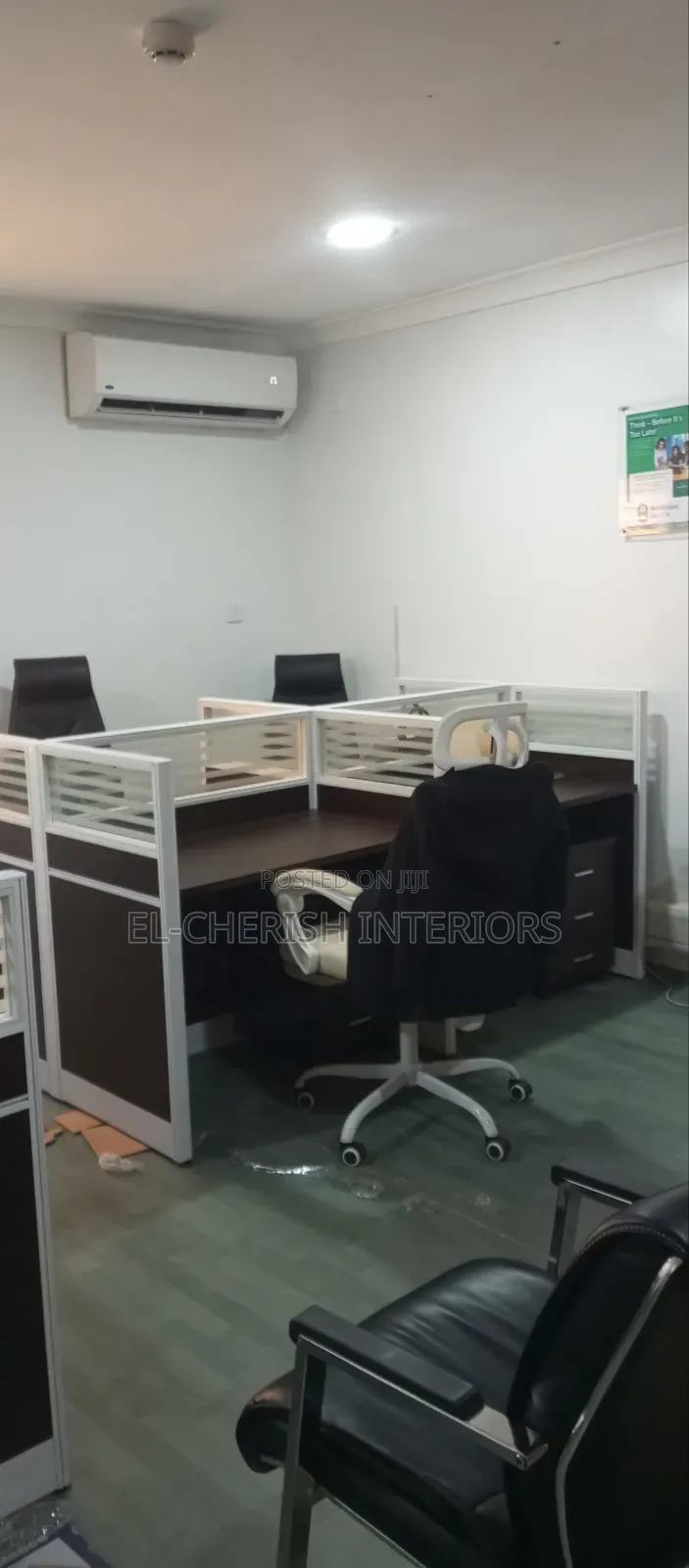 Super Class 4 Seater Workstation