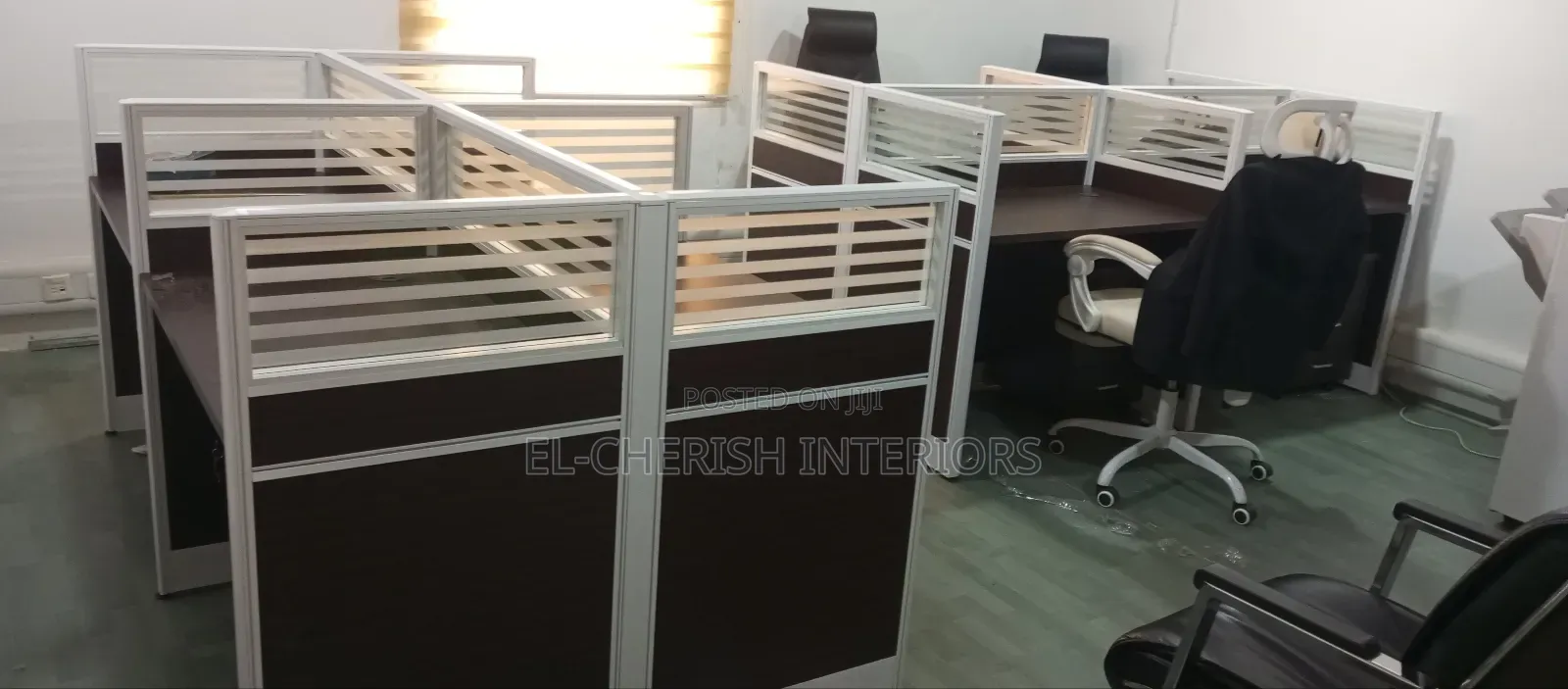 Super Class 4 Seater Workstation