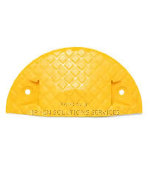 End Cap For 80mm Rubber Road Speed Bump