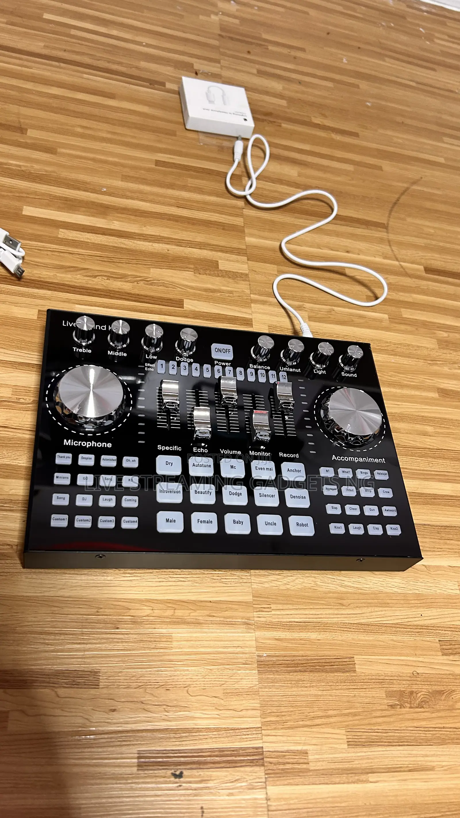 K-1 Livestreaming Soundcard