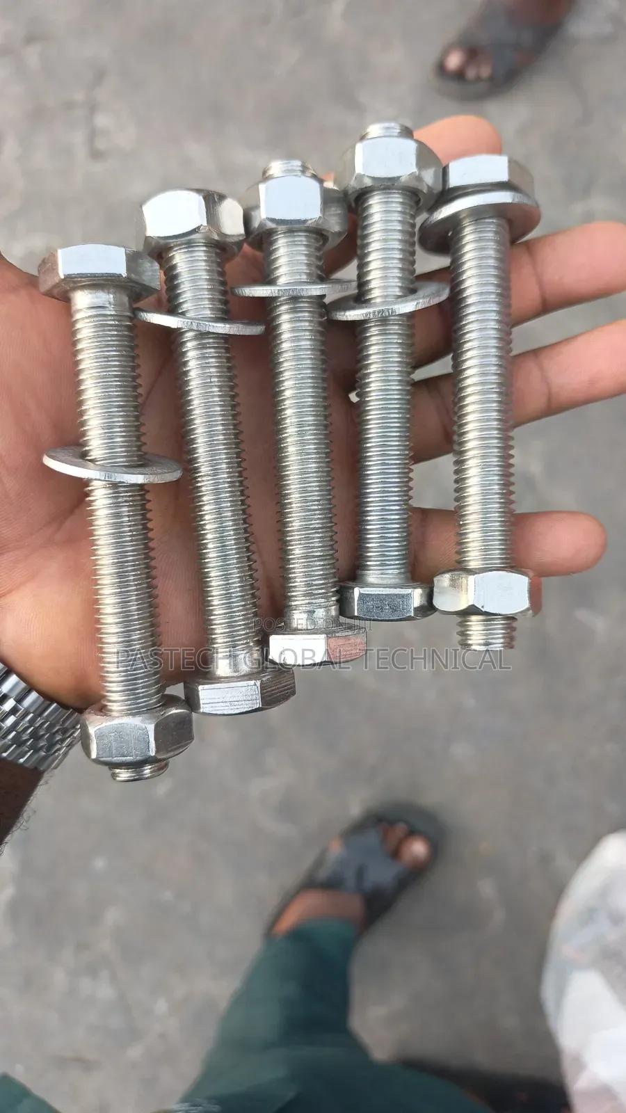 S.S Bolt M14 X 100mm With Nut and Washer