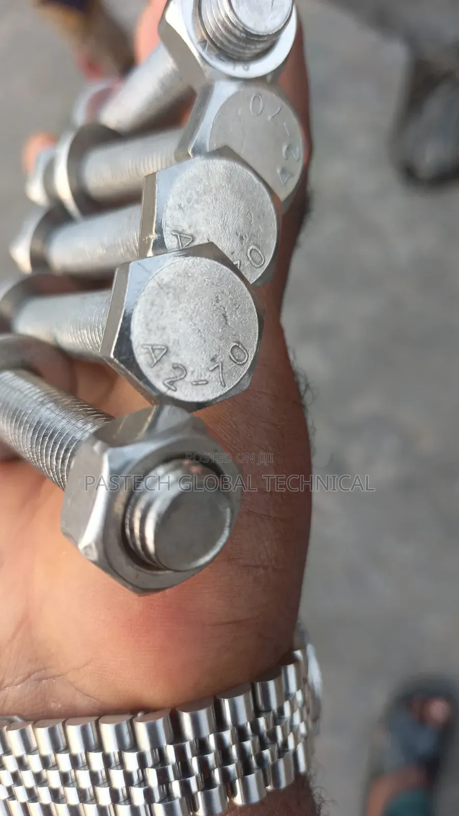 S.S Bolt M14 X 100mm With Nut and Washer