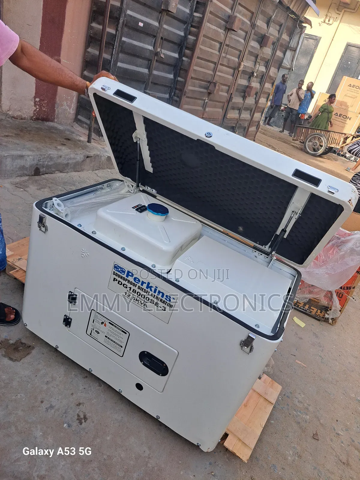 We Have Perkins Three Phase Diesel Soundproof Gen 12.5kva