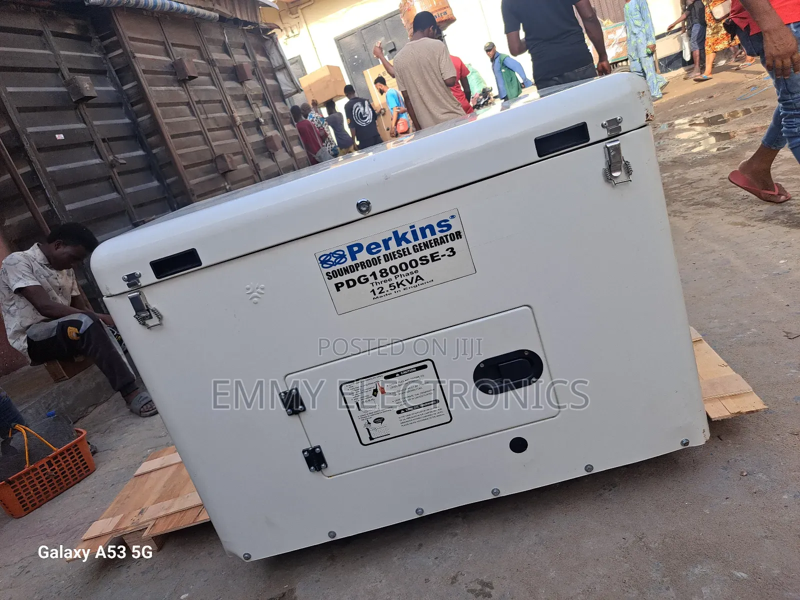 Three Phase Perkins Diesel Soundproof Gen 12.5kva 100%Copper