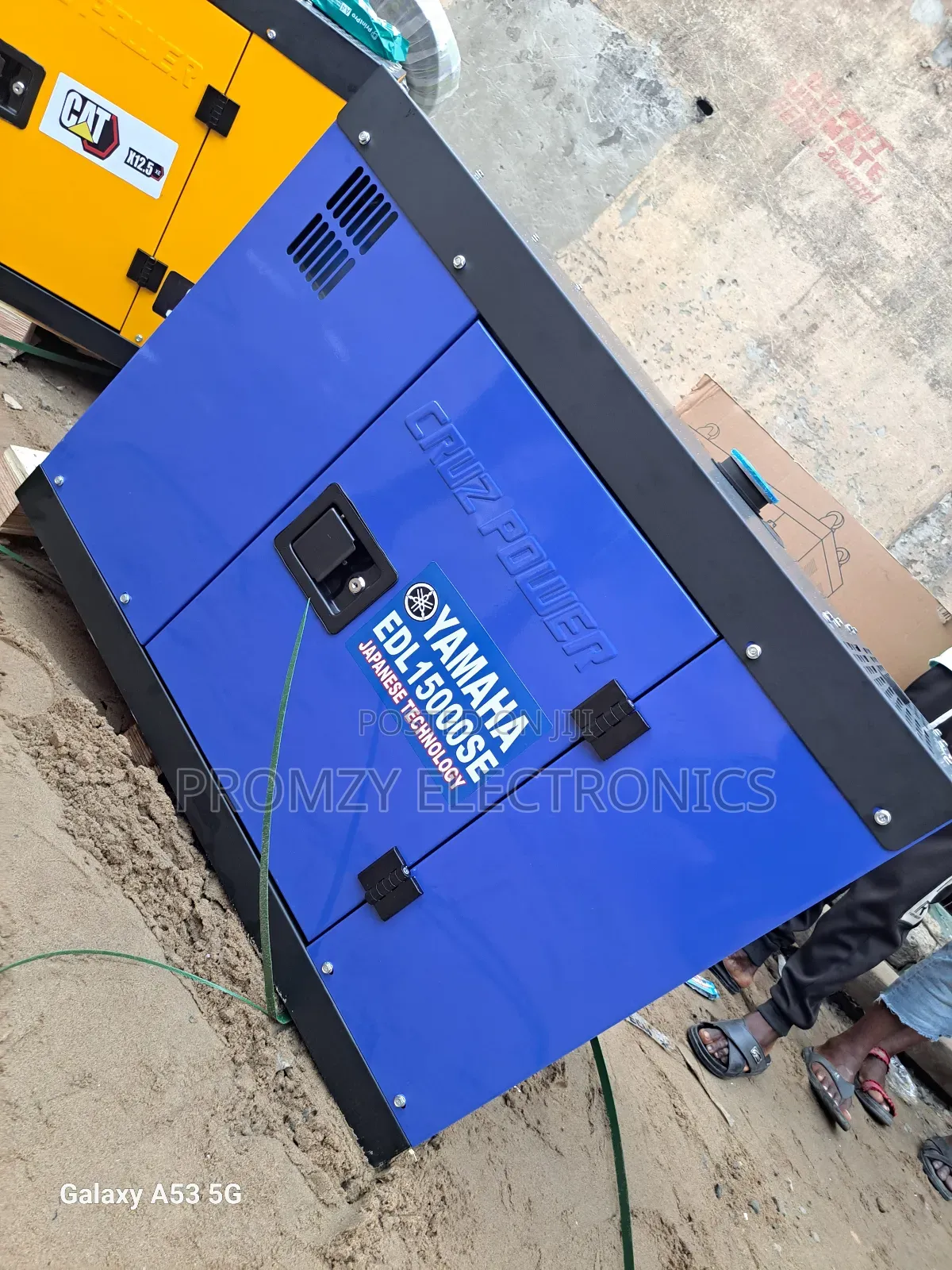 Come Let's Talk Business Yamaha Diesel Soundproof Gen 12kva