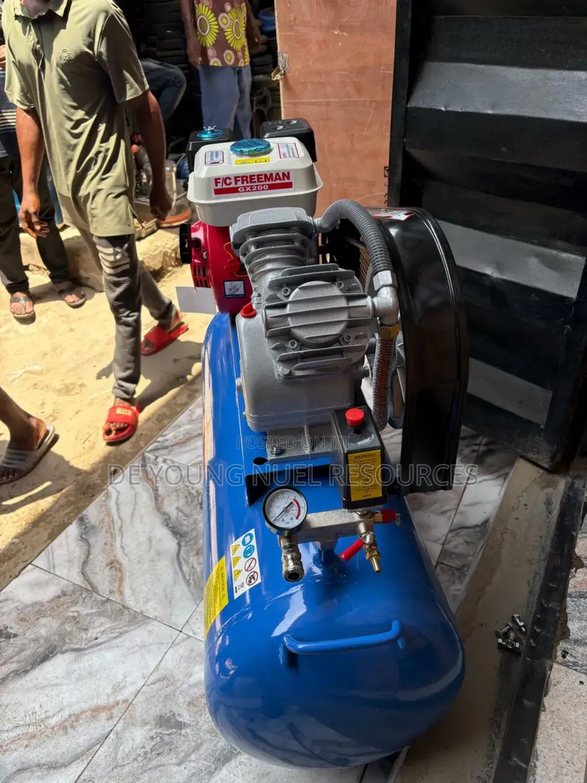 Strong Air Compressor Engine Type 100l